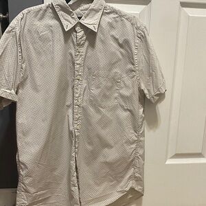 J. Crew Light Tan Short Sleeve Shirt
